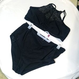 Fashionova Black 2 peice swimwear 3X